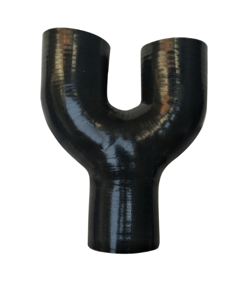 Y shape silicone hose