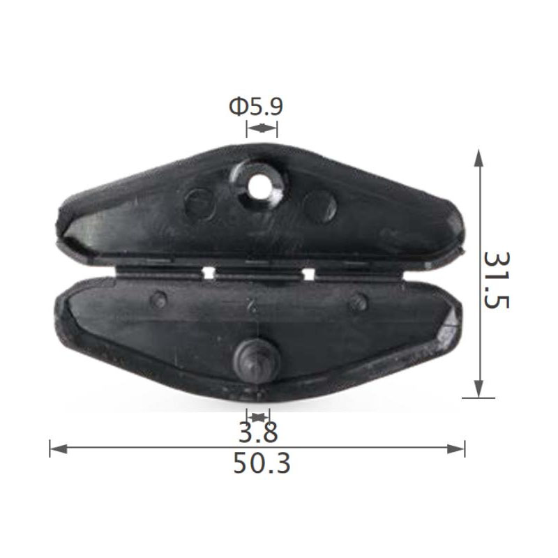 Front Rear Door Window Glass Guide 20478733 for GM