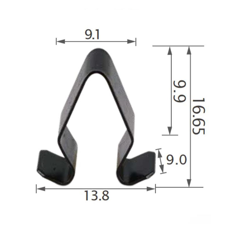 Metal Fixture Clip Interior Trim for VW 8L4867276
