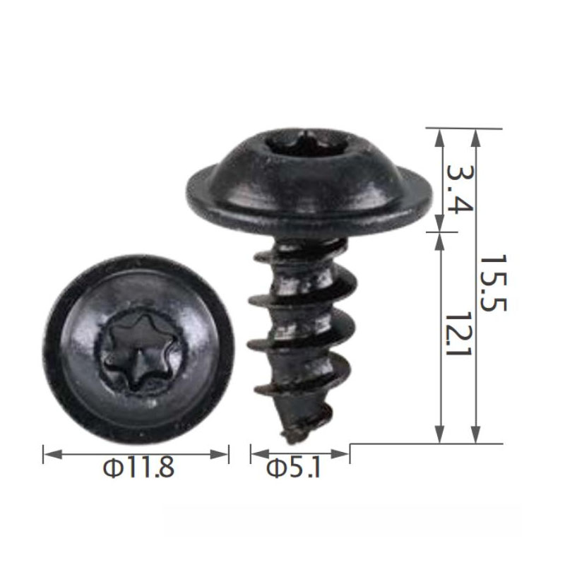 Front Bumper Lower Grille Screw Fit VW WHT006726