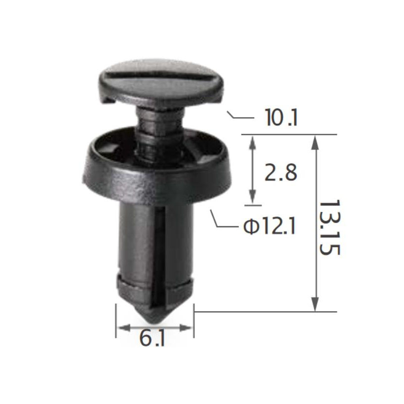 plastic fastening clip for Renault Fiat   51761163