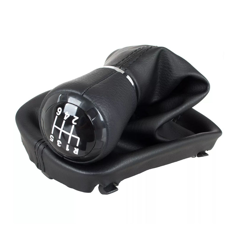 6-Speed Gear Shift Knob Shift Boot Frame  for Audi 8L0863279A